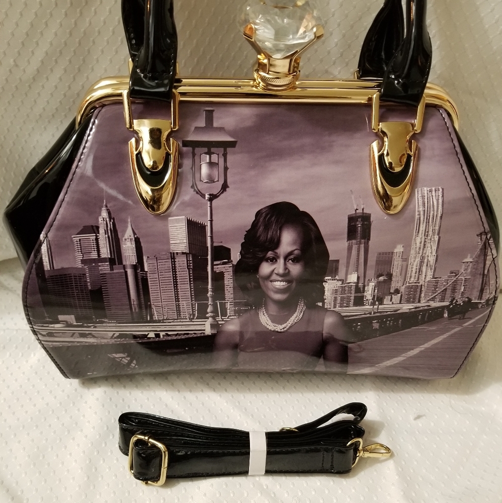 GORGEOUS MICHELLE OBAMA HANDBAG
